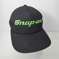 Snap-On Tools Trucker Hat Vintage USA Made K Products Snapback Dad Cap Black