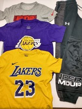 Nike T-shirts Under Armour Shorts Bundle Activeware Boys Size Small