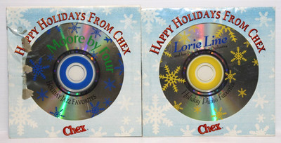 Happy Holidays from Chex: Holiday Classics Vol. 1 & 2 (Promo CD, 2001) SEALED