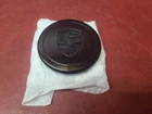 FOR Porsche 911 912 930 924S 944 METAL Fuchs Mahle Wheel Center Cap SINGLE Black
