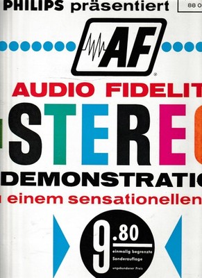 Various - Philips Präsentiert Audio Fidelity  Stereo Demonstration LP
