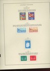 UN  stamp collection Album pages mh mnh  492 stamps blocks duplicates    (mb24 — photo 10