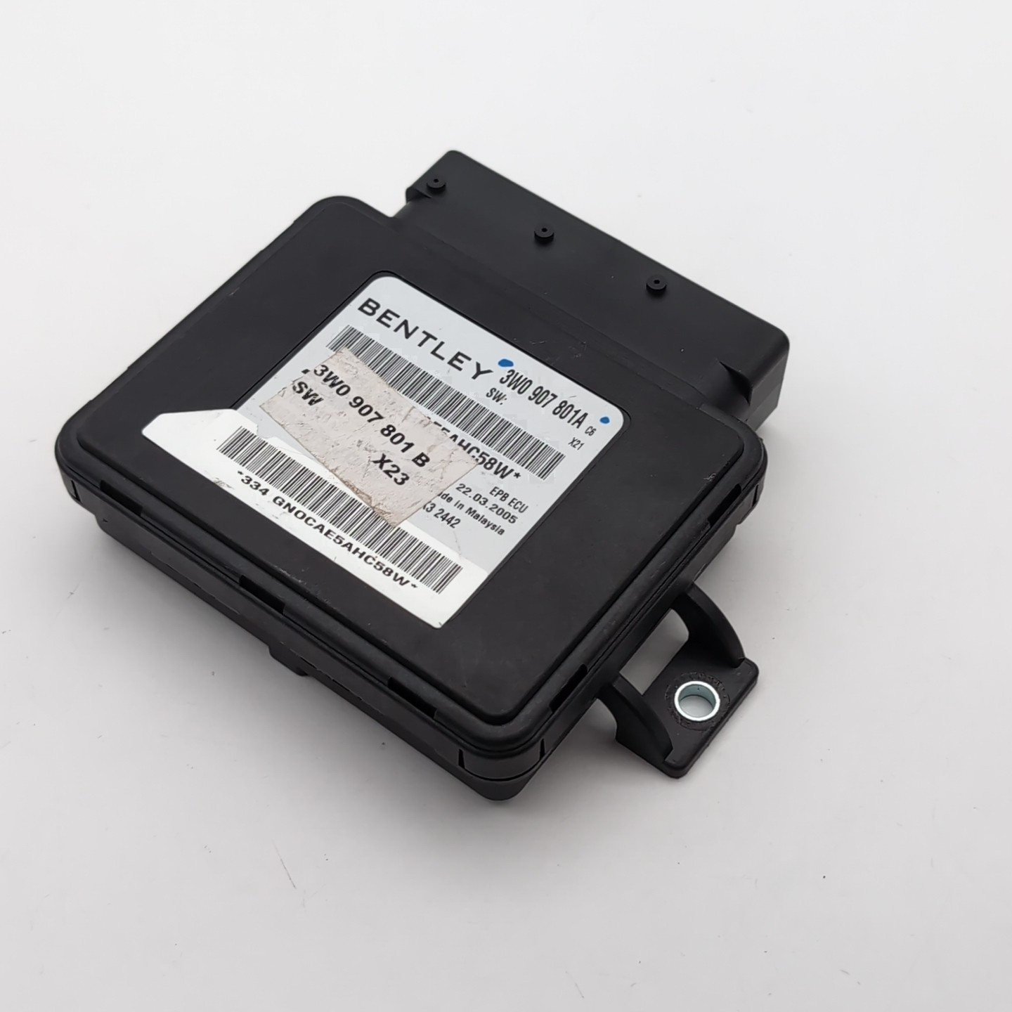2004 2005 2006 Bentley Continental GT Parking Brake Control Module 3W0907801A