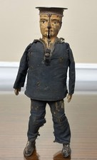 Antique Lehmann Dancing Sailor Tinplate Clockwork Toy Working Condition