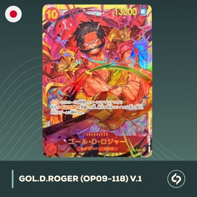 Gol.D.Roger (OP09-118) V.1 | ONE PIECE TCG | SECRET RARE | OP 09 | JP | NM