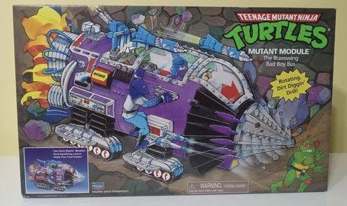 Vintage Teenage Mutant Ninja Turtles TMNT Module Drill Vehicle Set