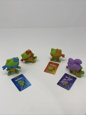 Hello Kitty Teenage Mutant Ninja Turtles Lot of 4 McDonalds Happy Meal Toys
