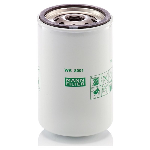 Original Mann-Filter Kraftstofffilter WK 8001 Fuel Filter-image