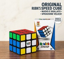 CUBO DI RUBIK'S 3X3 SPEEDY (VELOCE) Prodotto Originale Rubik’s Speed Cube. NUOVO