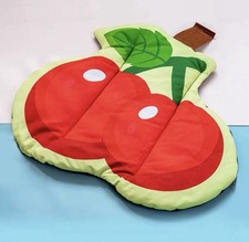 Cherry Pattern Pet Mat, All-Season Cat Dog Bed Pad, Waterproof Durable