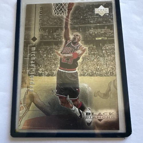 New Listing1998-99 Upper Deck Black Diamond Michael Jordan Chicago Bulls Card #12