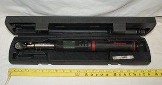 SNAP ON ATECH1FR240B Torque Wrench 1/4" Dr. with Flex head and Case Preowned
