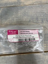 Thirty One Hang it Up Key Fob Bubble Bloom NEW Bright Pink Key Chain Holder 081B