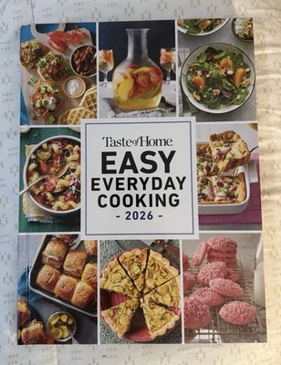 EBAY S BEST PRICE!! Taste of Home Easy Everyday Cooking 2026 - Hardcover