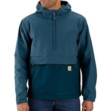 Carhartt Men's Lightweight Rain Defender Packable Anorak Jacket Size M