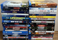 Lot of 39 Blu-ray Movies Mixed Titles Most w/ Digital Codes included
