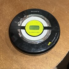Sony D-EJ100 Walkman Portable CD Player G-Protection Mega Bass Black