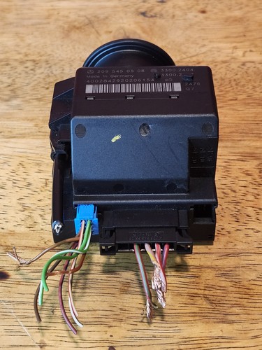 209 545 05 08 Mercedes 03-09 W211_ST12 C-Class CLK-Class Ignition Switch Module - Picture 6 of 8