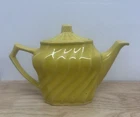Shawnee Pottery Teapot Lemon Yellow VTG 1942 USA with Lid #57