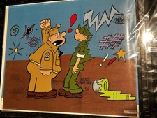 Mort Walker Beettle Bailey Signed Limited Edition Cel