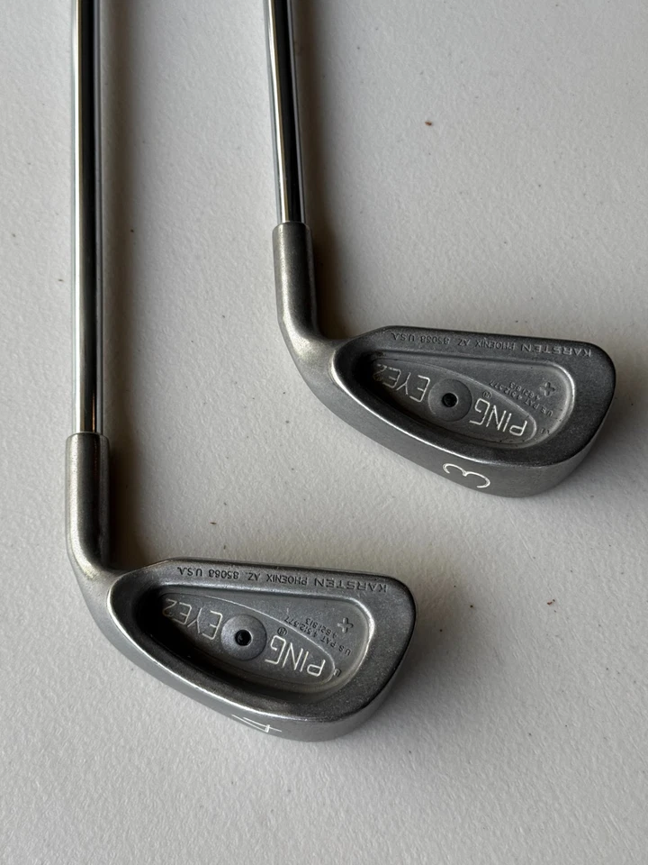 Juego de empuñaduras originales Ping Black Dot EYE 2 3 y 4 hierro Karsten Ping KTM eje Foto 3 de 4
