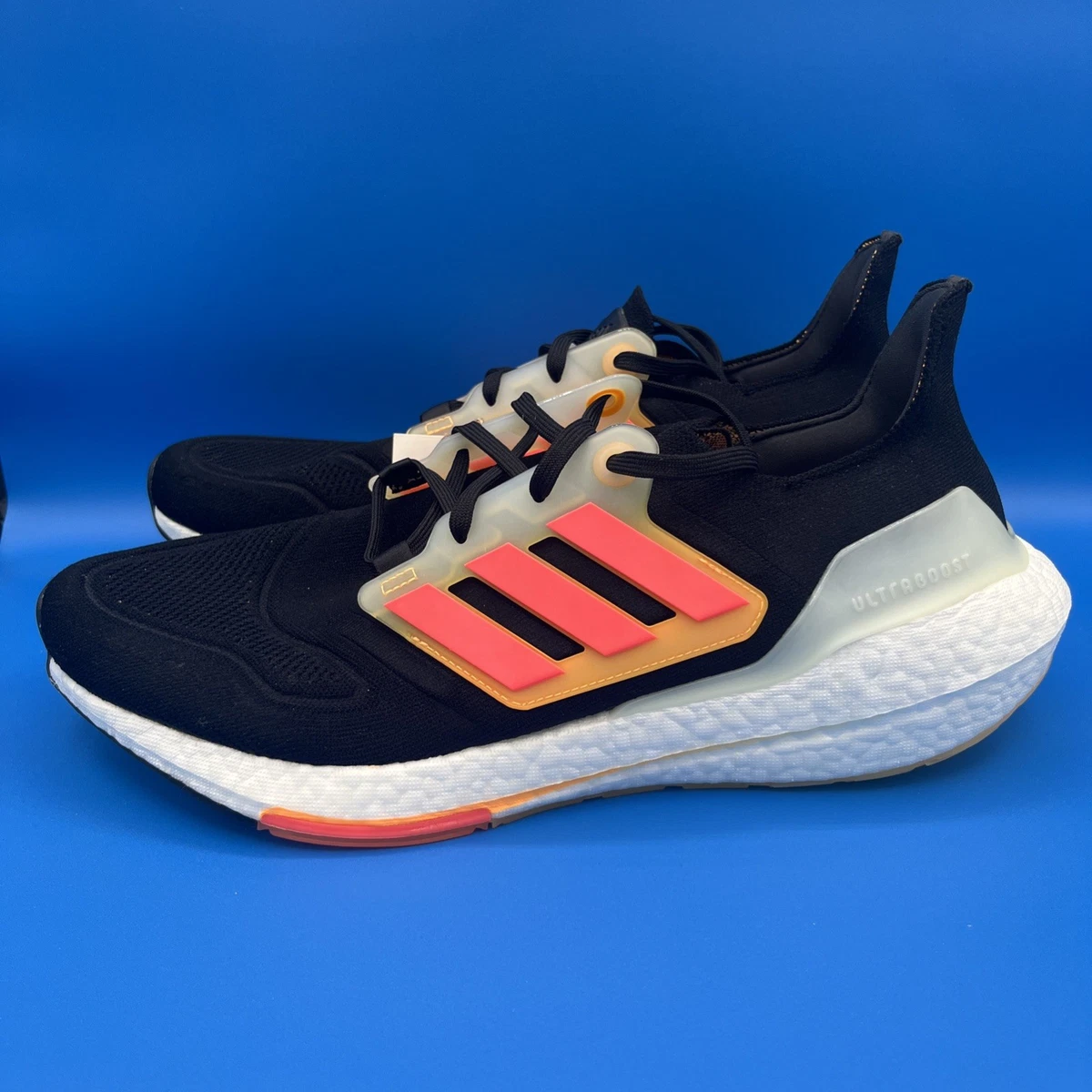 adidas gazelle silver green womens adidas Ultraboost 5X Running Shoes - Solid Grey/Silver Metallic/Beam Orange main image 1