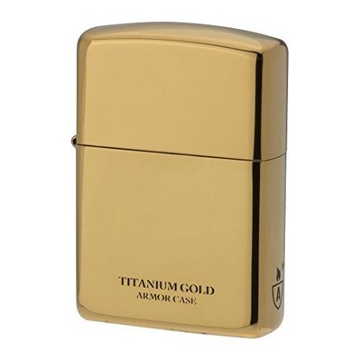 Zippo ZYA Gold Titanium Lighter 16-GOTT Brass Windproof Japan