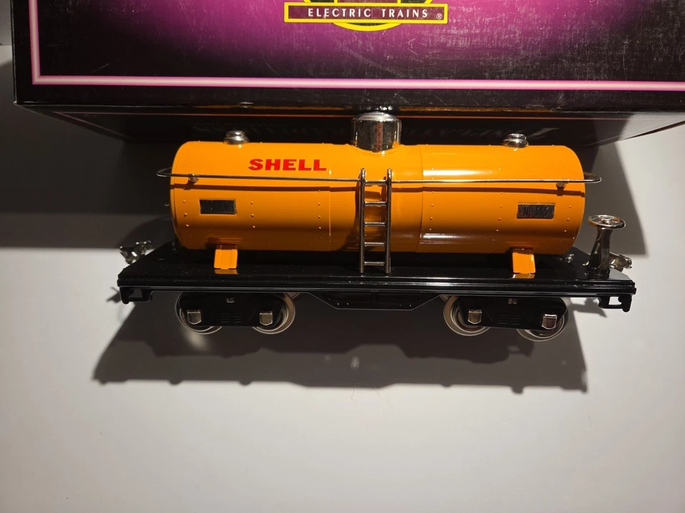 Standard Gauge 10-2087 MTH Lionel 515 Orange Shell Tanker 500 Series  - Image 4 of 4