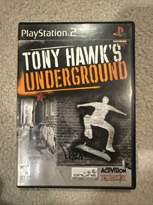 Tony Hawk's Underground (PlayStation 2,  2003) Game CIB