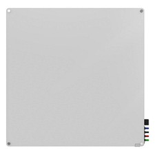 GHENT Dry Erase Board,Magnetic,Glass,48"W 38EU09