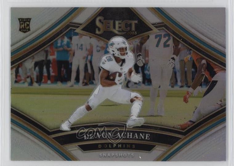 2023 Panini Select Snapshots Silver Prizm De'Von Achane #SS-DA 14p0