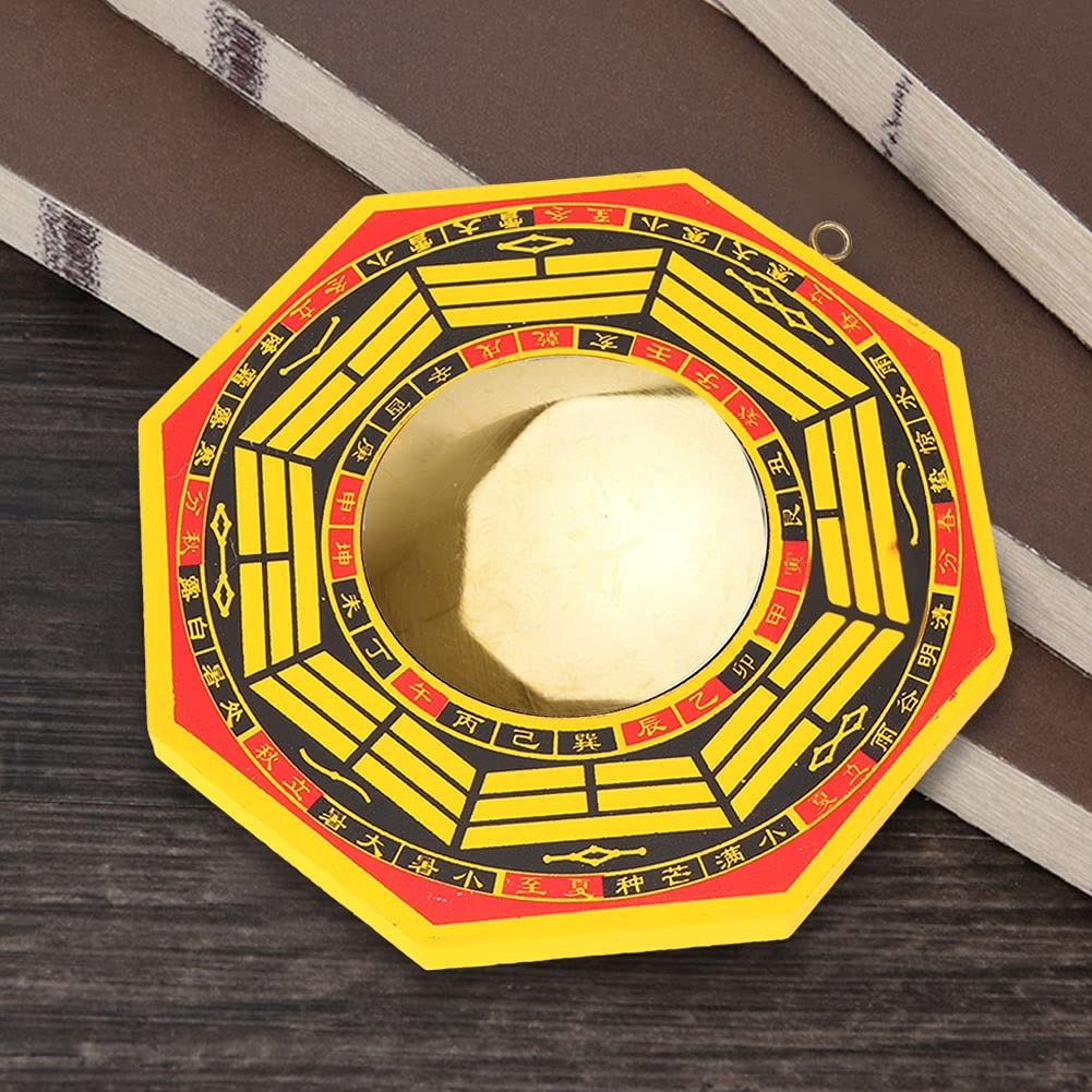 Health Gear Traditional Chinese Feng Shui Mirror, Lucky Concave Bagua Mirror ...