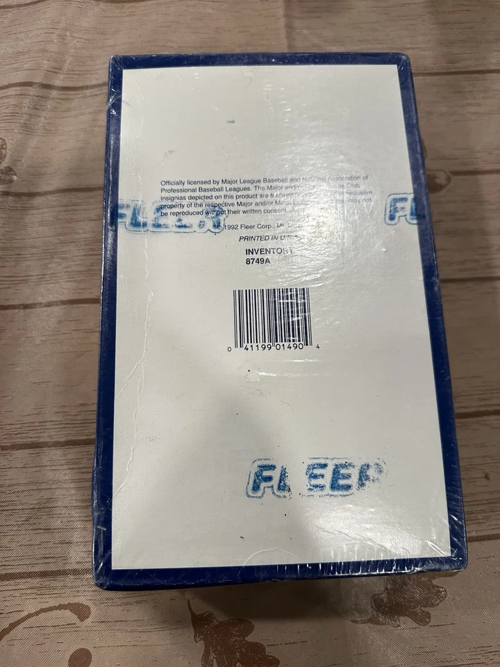 1992-93 Fleer Excel Baseball Minor League Factory Sealed Box (36 Packs) - Image 2 of 2