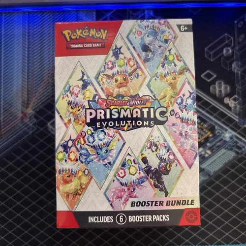 Pokemon TCG Scarlet And Violet Prismatic Evolutions Booster Bundle Box Sealed