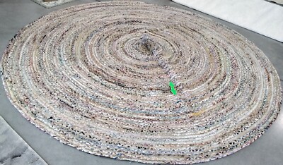 BEIGE / MULTI 10' X 10' Broken Thread Rug, Reduced Price 1172758468 CAP202B-10R