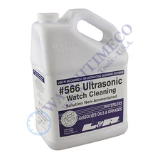 L&R #566 Ultrasonic Watch Cleaning Solution Non-Ammoniated 1 Gallon - Brand New