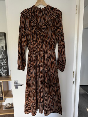 h&amp;m midi work dress uk