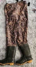 Herters Camouflage Chest Waders Size 9R Thinsolate Insulation BENIFITS CHARITY 