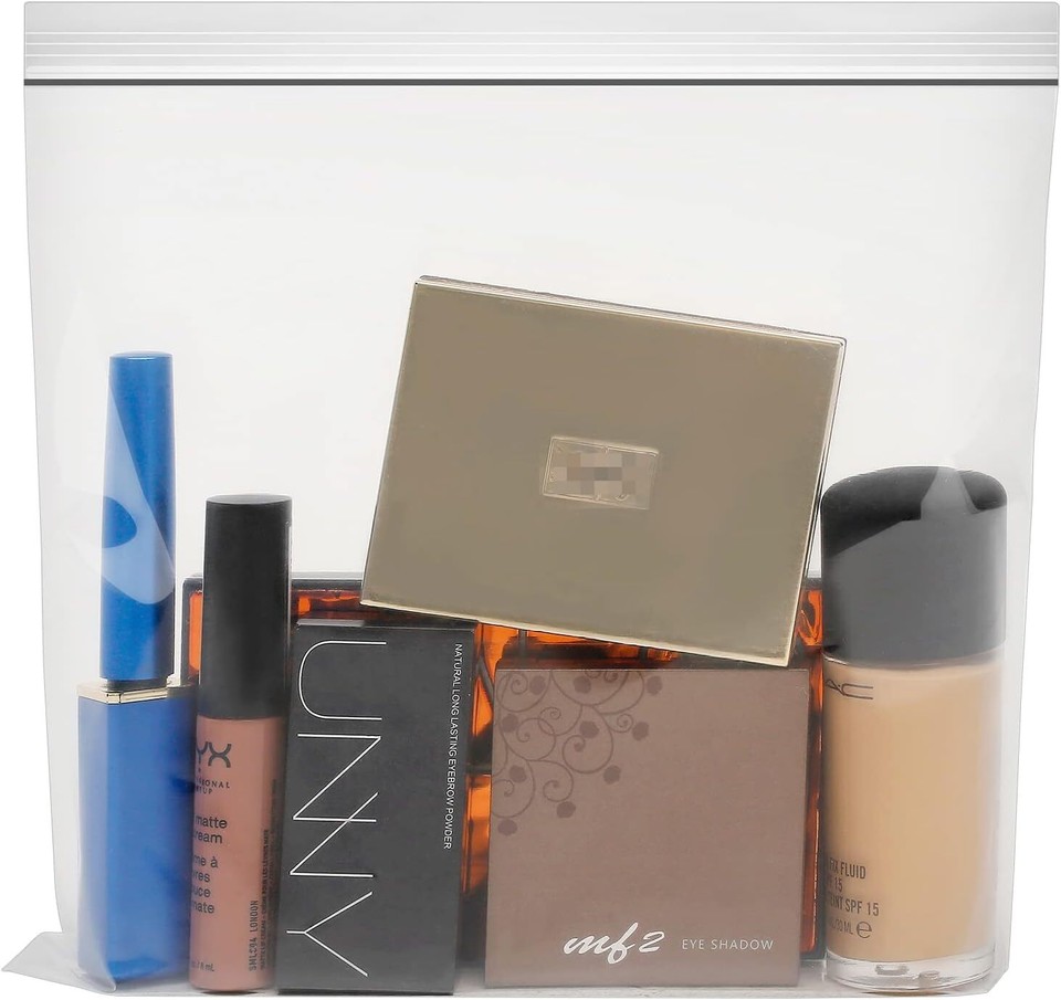 Airport Security Liquids Bags 20 x 20 cm Clear Bags for Hand Luggage 6