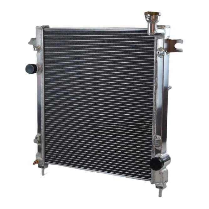 Radiador de aluminio para Jeep Liberty 3,7 L V6 gasolina manual 2008-2012 2009 2010 2011 Foto 2 de 4