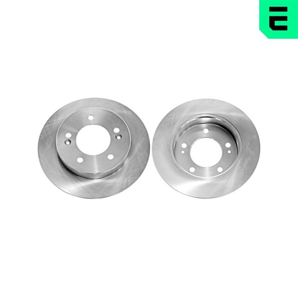 Optimal 2X Bremsscheibe Hinten Ø258 Mm Voll FüR Hyundai IX20 JC 1.4 1.6 KIA-image