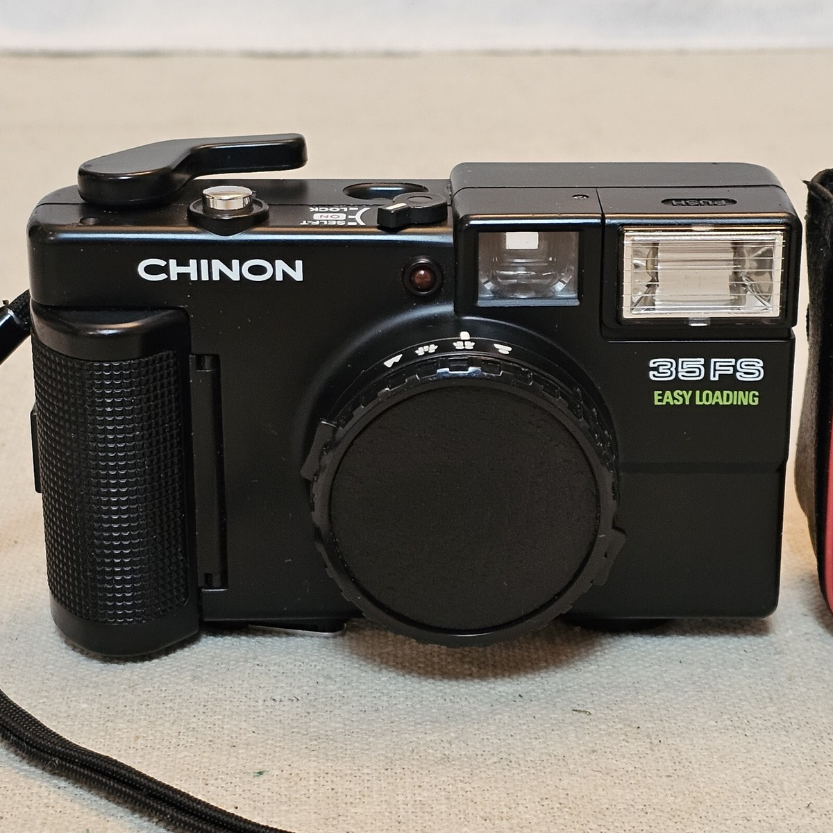 希少 CHINON 35FS EASY LOADING レトロカメラ Chinon Monami 35FS Easy Loading Camera Vintage UNTESTED