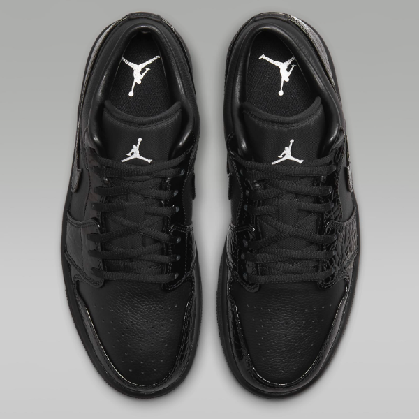 Nike Women's Air Jordan 1 Low SE 'Black Croc' (HJ7743-010