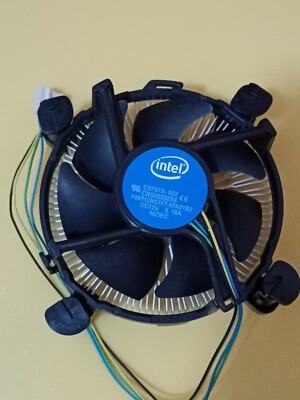 ONE INTEL CPU FAN COOLER CELERON SH93 - USED BUT WORKING WELL