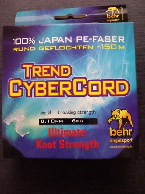 Trend CyberCord 0,10mm rund geflochtene Schnur