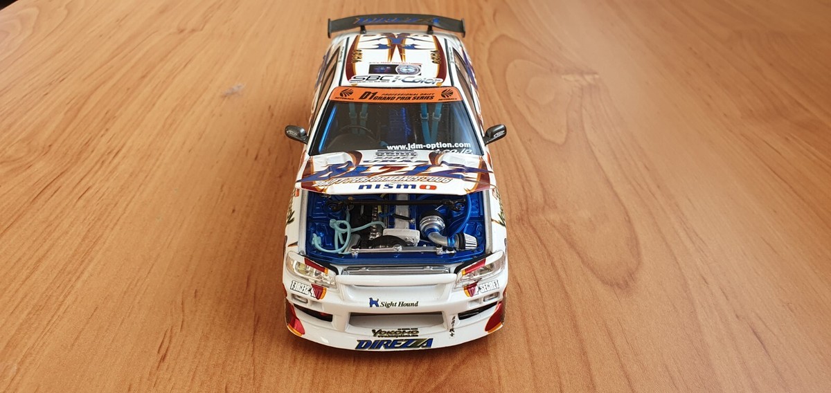 RARE Hot Works 1/24 Nissan ER34 Blitz 2006 D1GP | eBay
