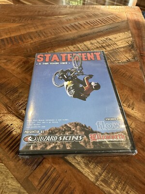 Statement - A Thor Wixom Video DVD Mountain Bike BMX Biking 2003 Lizard Skins