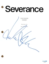Dichen Lachman “Severance” Signed Autograph Pilot Episode Script Screenplay ACOA