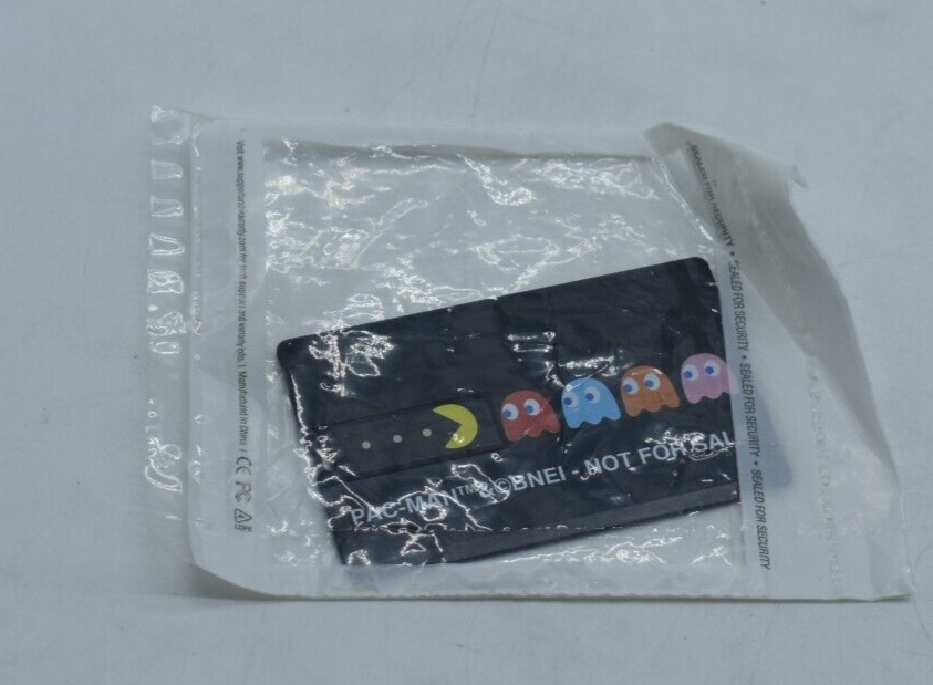Pacman Credit Card Size USB Flash Drive Rare Promo Item NFR-image