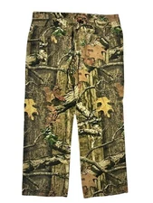 MOSSY OAK Green/Brown BREAK-UP INFINITY CAMO HUNTING PANTS Hike Gear Men's 36x30